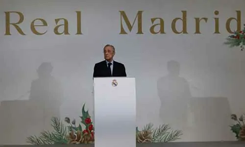 تغطية وأخبار رئيس ريال مدريد فلورنتينو بيريز يهاجم برشلونة والحكام مجدداً - كورة جول