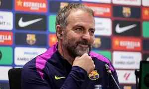 تغطية وأخبار هانسي فليك يتحدث عن تغييرات تشكيلة برشلونة قبل مباراة كأس الملك - كورة جول