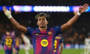 تغطية وأخبار لامين يامال من المتوقع أن ينتقل إلى مركز المهاجم الصريح في برشلونة - كورة جول